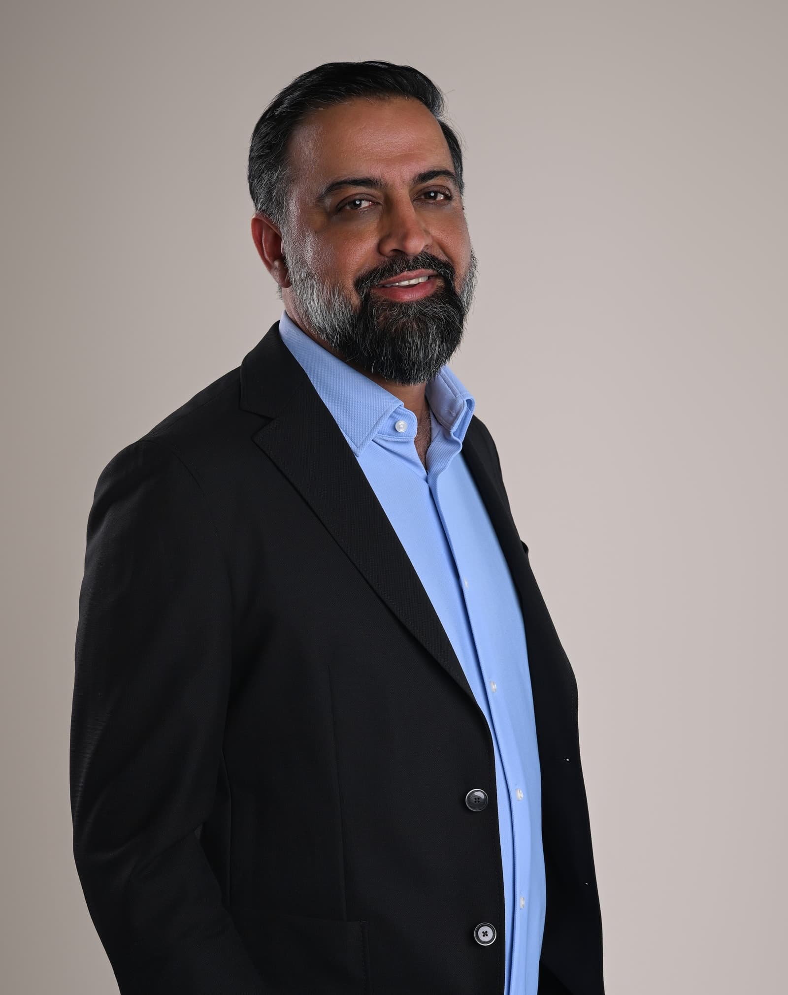 Shahram Sondi smiling